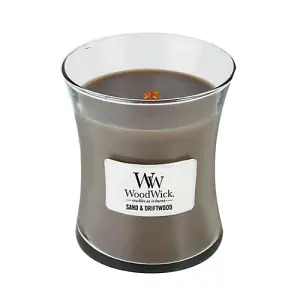 WoodWick Candle Sand & Driftwood Medium Hourglass