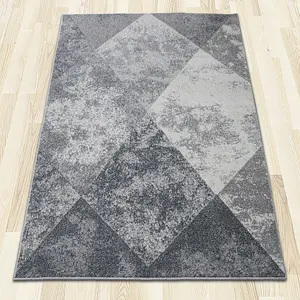 Ohio Beige Grey Geometric Rug 120cm x 170cm