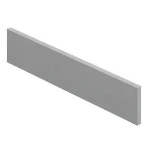 GoodHome Alpinia Matt Slate Grey Painted Wood Effect Shaker Standard Appliance Filler panel (H)115mm (W)597mm