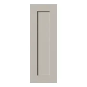 Tydeman Matt pebble Shaker Base/wall Cabinet door (W)250mm (H)720mm (T)20mm