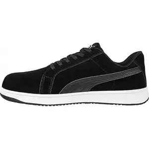 Puma Safety ICONIC Suede Black Safety Trainer Size 3