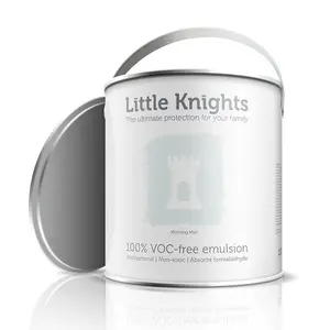 Little Knights Interior Emulsion Paint - Silk - Morning Mist - 2.5 litre