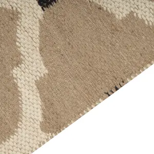 Jute Area Rug 160 x 230 cm Beige ORENCIK