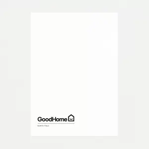 GoodHome North pole (brilliant white) Satin Furniture paint, 500ml