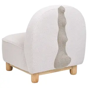 Kids Chair FABORG Fabric Light Beige