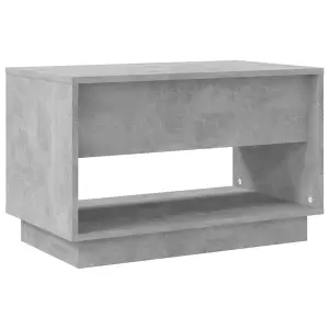 Berkfield TV Cabinet Concrete Grey 70x41x44 cm Engineered Wood