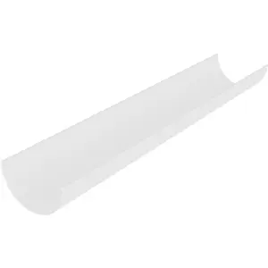 Aquaflow 2m White Half Round Gutter - PACK OF 5