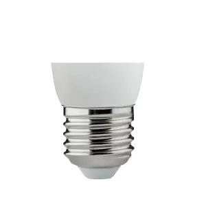 Diall E27 4.2W 470lm Frosted Candle Warm white LED Dimmable Light bulb