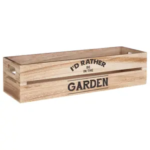 Maison by Premier Rustic / Natural Planter and Herb Crate