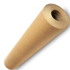 500mmx100m Multi Purpose Brown Kraft Paper Rolls For Wrapping & Packing