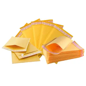 500 x Size 3 (140x195mm) Gold Padded Bubble Lined Postal Envelopes