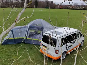 OLPRO Hive Breeze Campervan Awning With Sleeping Pod