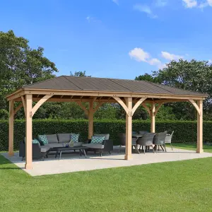 Meridian Gazebo 12ft x 24ft (3.7m x 7.4m)