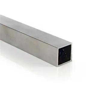 PACK OF 5 (Total 5 Units) - 70mm (H) x 70mm (W) x 4mm (T) - Premium Aluminium Box Section - 1000mm Length