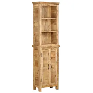 Berkfield Bookshelf 50x30x180 cm Solid Mango Wood