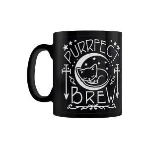 Grindstore Purrfect Brew Mug Black/White (One Size)