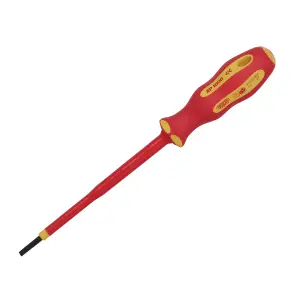 Draper  XP1000 VDE Plain Slot Screwdriver, 3.0 x 100mm 64368