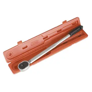 Sealey Torque Wrench Micrometer Style 1/2"Sq Drive 40-210Nm(30-155lb.ft) - Calibrated STW102