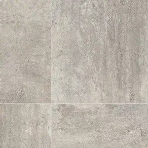 Beige B18582584 Contract Stone Effect Commercial Vinyl Flooring For Office, Shop, Waterproof Lino Flooring-1m(3'3") X 3m(9'9")-3m²