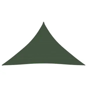 Berkfield Sunshade Sail 160 g/m2 Dark Green 5x5x6 m HDPE