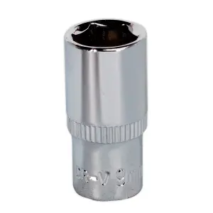 Sealey WallDrive Socket 9mm 1/4" Square Drive Fully Polished Finish Tool SP1409