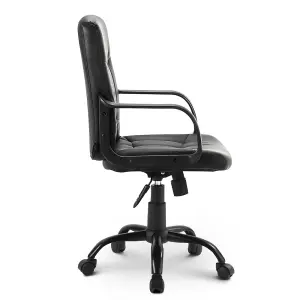 High Back Mesh Desk Swivel Chair for Home Office Adjustable Height Executive Chair Recline Mesh Seat