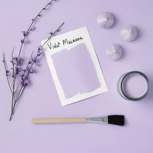 Rust-Oleum Violet Macaroon Gloss UPVC Paint 750ml