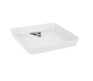 Elho Loft Urban Saucer Square 22cm for Plastic Plant Pot in White