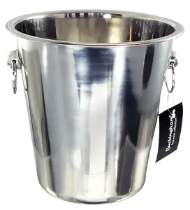 Buckingham Stainless Steel Champagne / Wine Bottle  Bucket 4.8 Litre / 21.5 cm , mirror finish