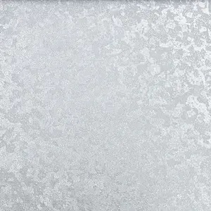 Silver Metallic Textured Wallpaper Plain Sequin Effect Heavy Weight Thick Vinyl