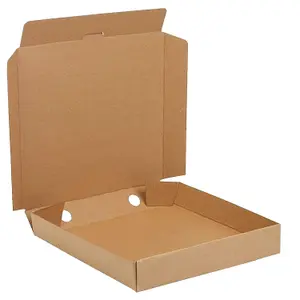 10 x 9" Pizza Boxes Plain Brown Postal Box Takeaway Style Boxes