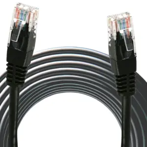 Cat 6 Ethernet Cable 2m - Gigabit High Speed Patch Lead for LAN Network, Router, PC