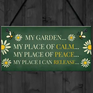 My Garden Sign Garden Summerhouse Shed Sign Mum Nan Nanny Grandma Gift