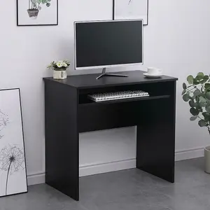 Home Source Newport Space Saving Computer Office Desk Black