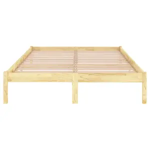 Berkfield Bed Frame Solid Wood 150x200 cm King Size