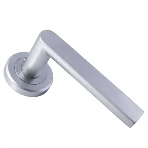 Serozzetta Latch Door Handle (Set of 2) Satin Chrome