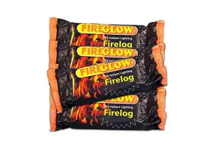 Fireglow The Instant Lighting Firelog 700g Pack of 12