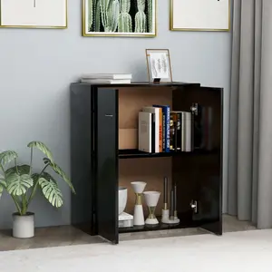 Aatish 60 Cm Wide Sideboard Black