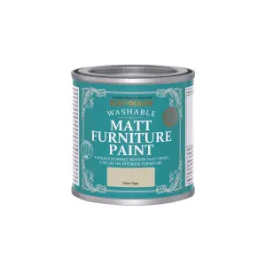 Rust-Oleum Silver Sage Matt Multi-room Furniture paint, 125ml