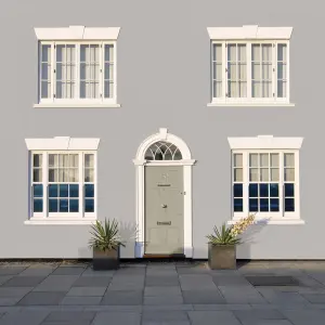 Sandtex Ultra smooth Plymouth grey Masonry paint, 10L