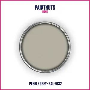 PaintNuts UPVC Door & Window Gloss Paint - Pebble Grey - 2.5L Tin (RAL7032)