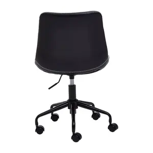 Interiors by Premier Bloomberg Black Home Office Chair