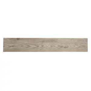 Colours Cotage wood Beige Matt Wood effect Porcelain Wall & floor Tile Sample