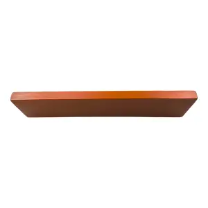 Handmade Wooden Rustic Floating Shelf 220mm Copper Length of 220cm