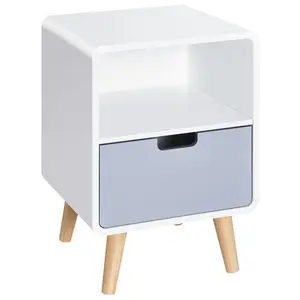 Rhiannon 1 Drawer Bedside Table