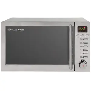 Russell Hobbs RHM2031 20 Litre Digital Microwave with Grill, Stainless Steel