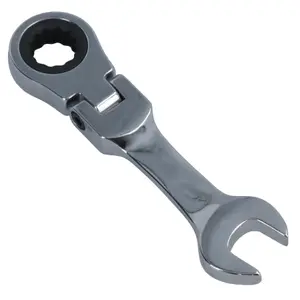 12mm Stubby Flexi Ratchet Combination Spanner Metric Wrench 72 Teeth SPN17