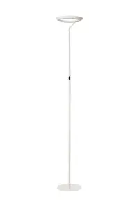 Lucide CELESTE - Floor lamp - 28 cm - LED Dim. - 1x21W 2700K - White