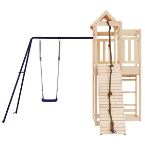 Berkfield Outdoor Playset Solid Wood Pine