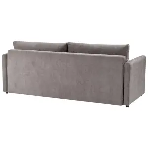 Sofa Bed BLEIK Taupe with Storage